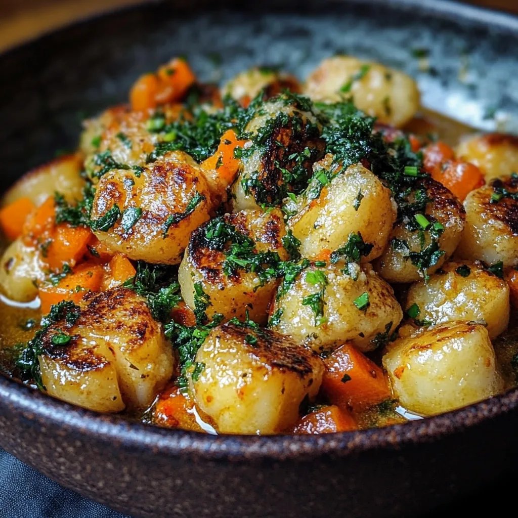 Herbstliche Gnocchi mit Kürbis und Gemüse