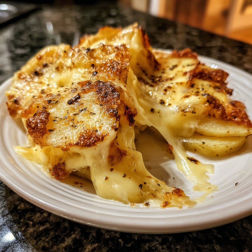 Klassisches Raclette mit Kartoffeln