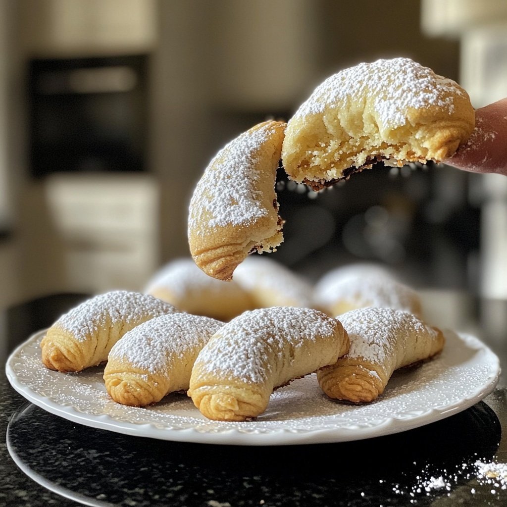Vanillekipferl mit echter Bourbon-Vanille