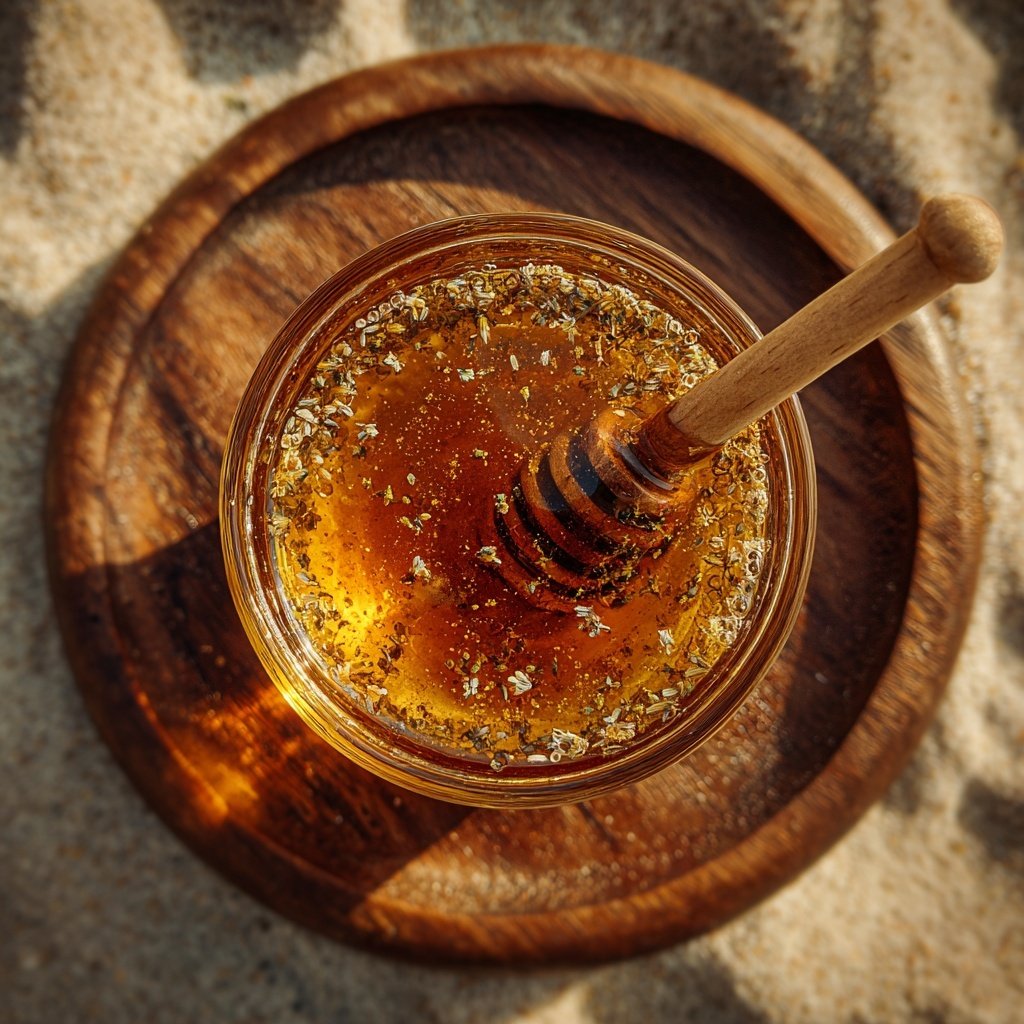 Löwenzahntee mit Honig