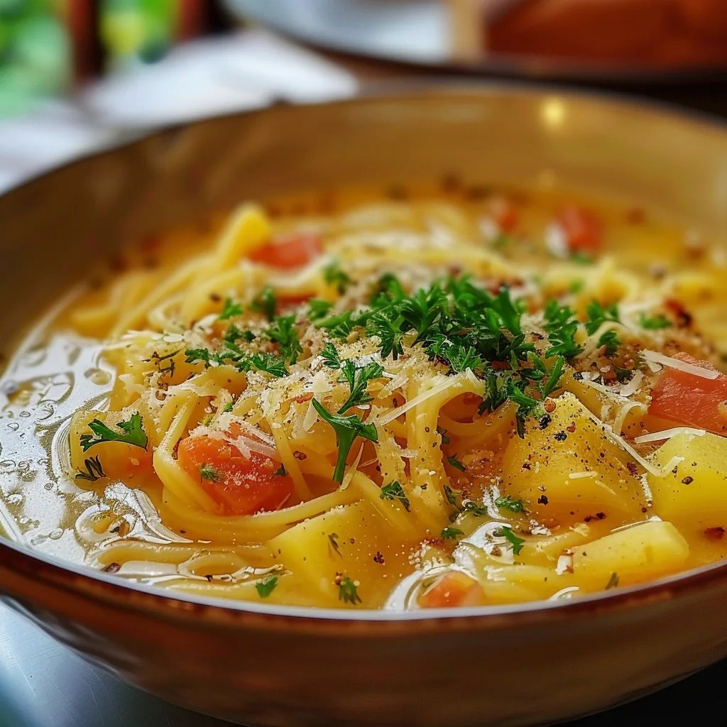 Ungarische Kartoffelsuppe