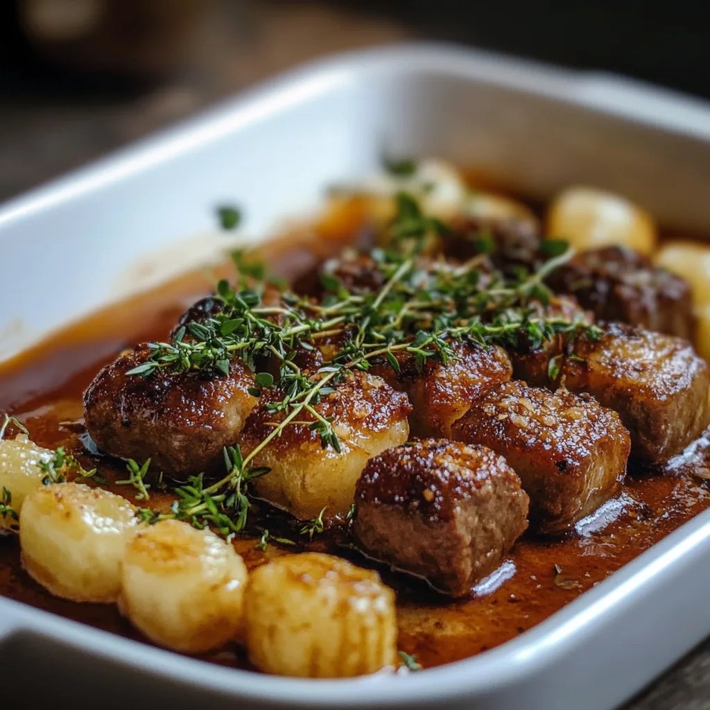 Kroketten Auflauf mit Hackfleisch