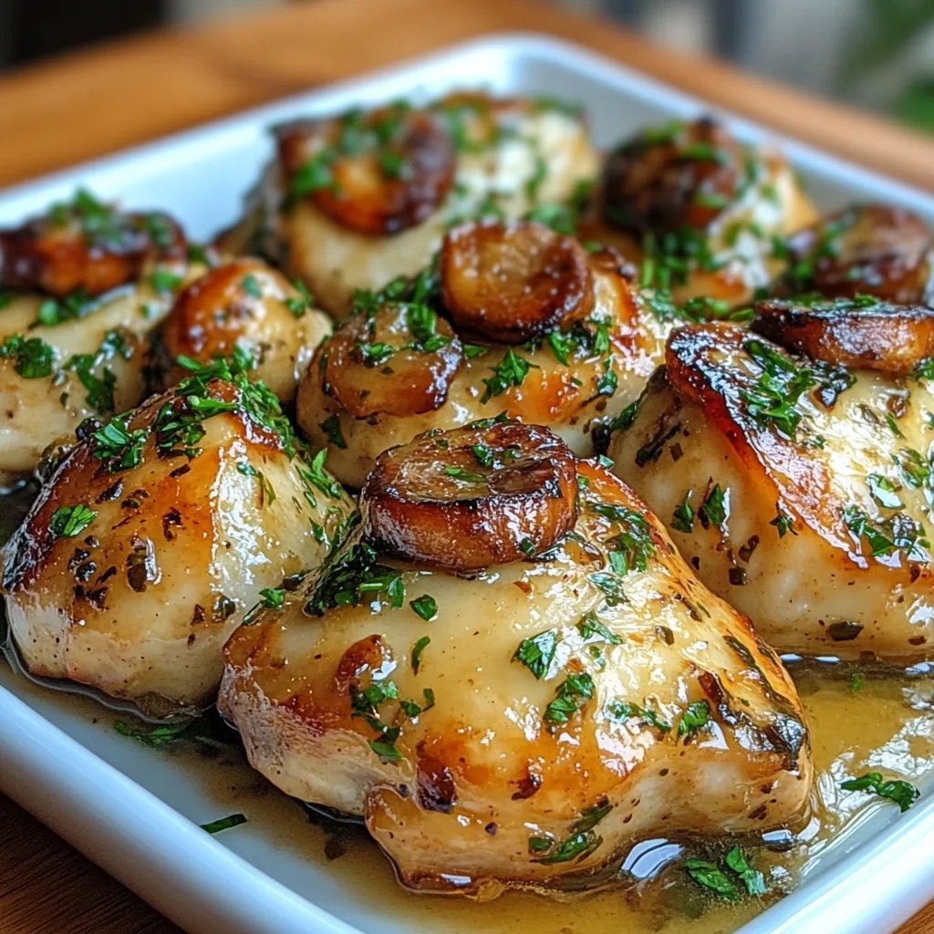 Knoblauch-Champignon-Hähnchenschenkel: Ein Unglaubliches Ultimatives Rezept