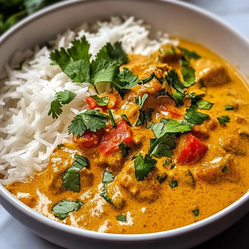 Kürbis-Curry mit Kokosmilch