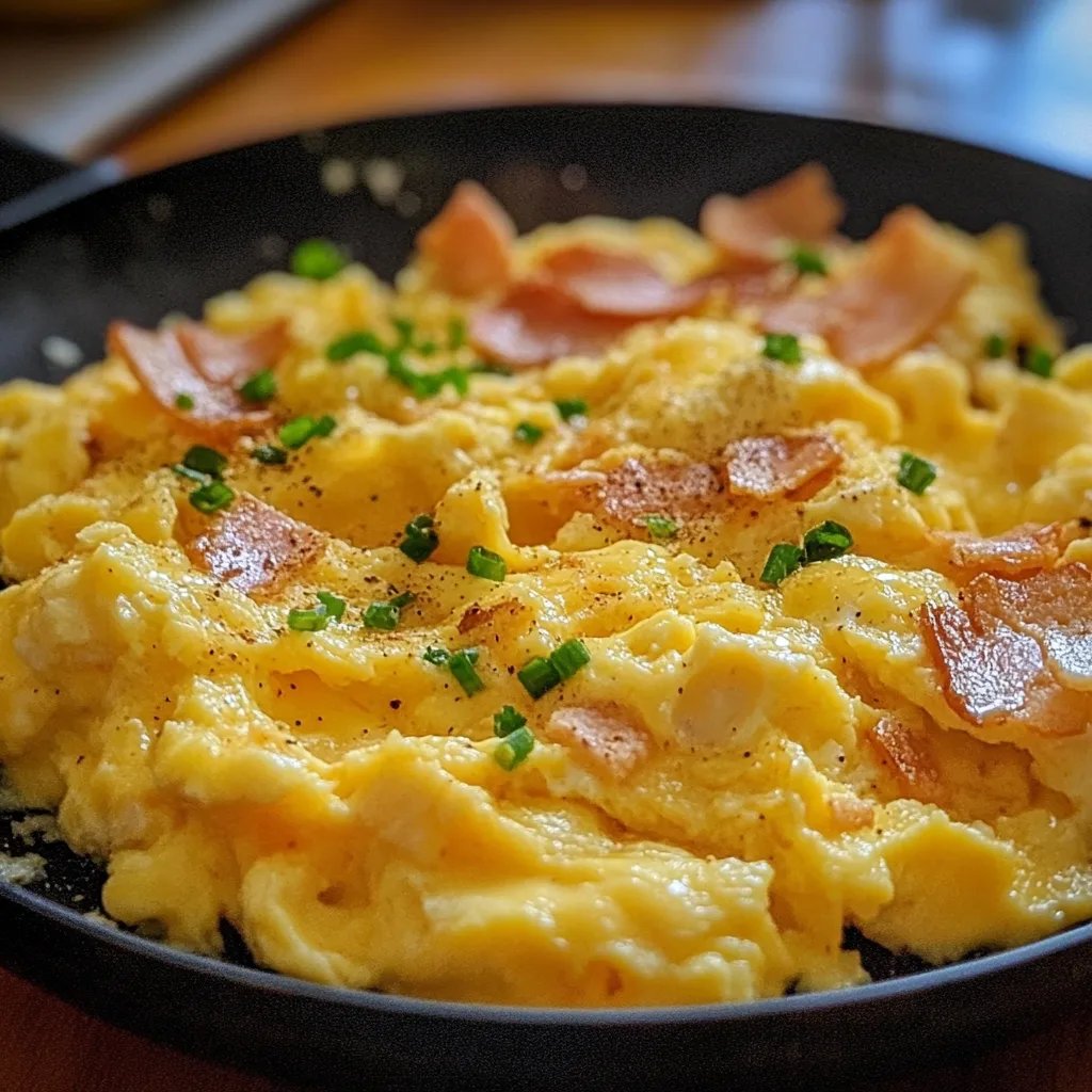 Das beste super fluffige Rührei: Ein Unglaubliches Rezept für 7 Schritte