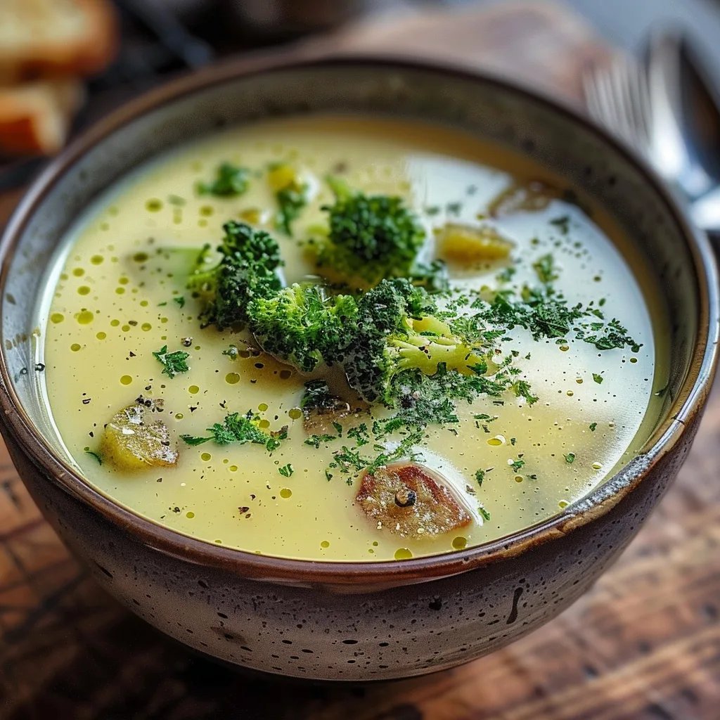 Brokkoli-Kartoffelsuppe