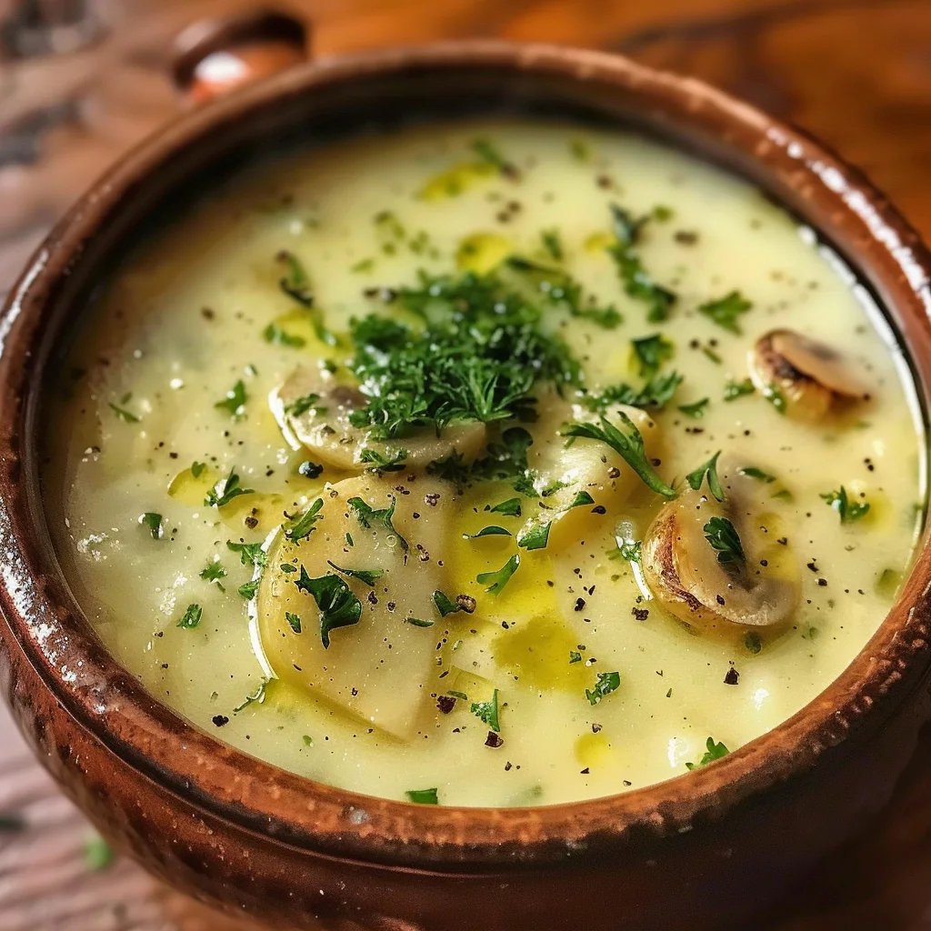 Italienische Kartoffelsuppe