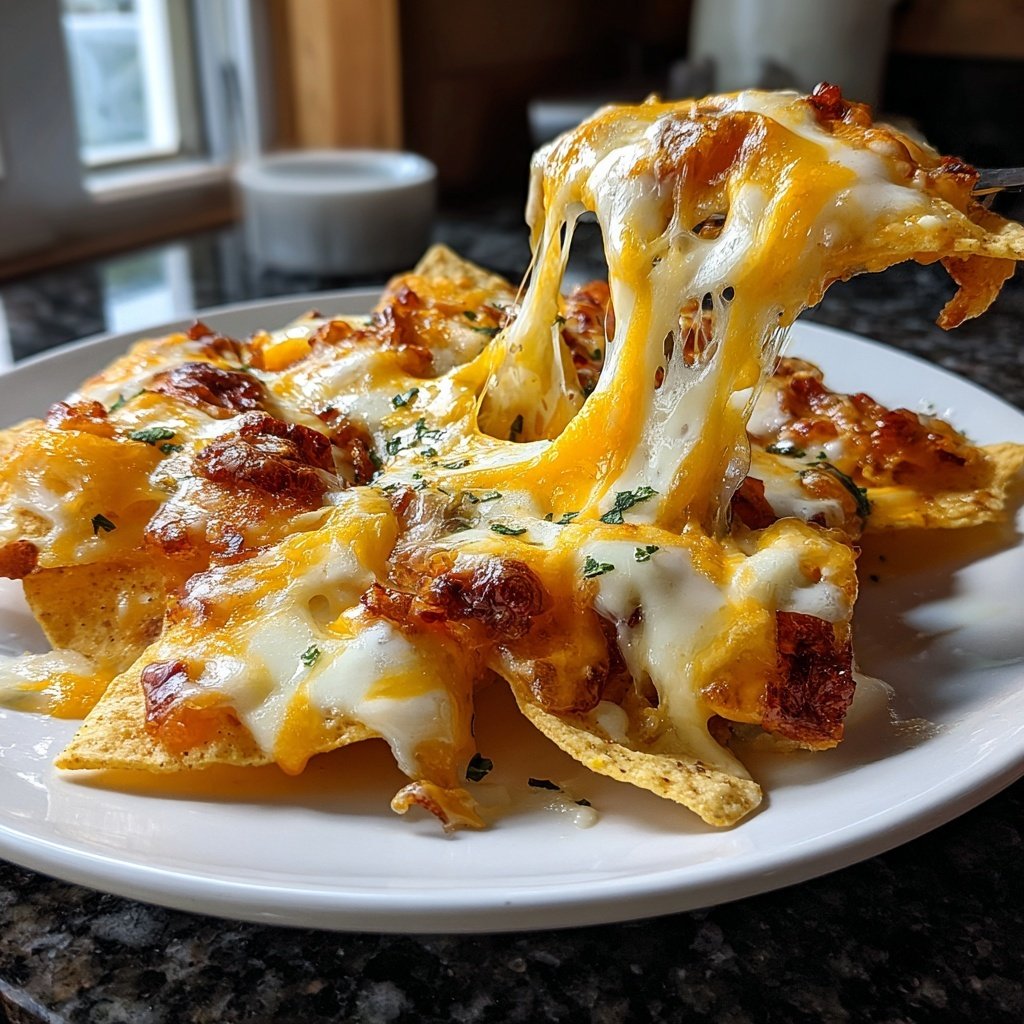 Raclette-Ideen mit Nachos, Jalapeños und Cheddar-Käse​