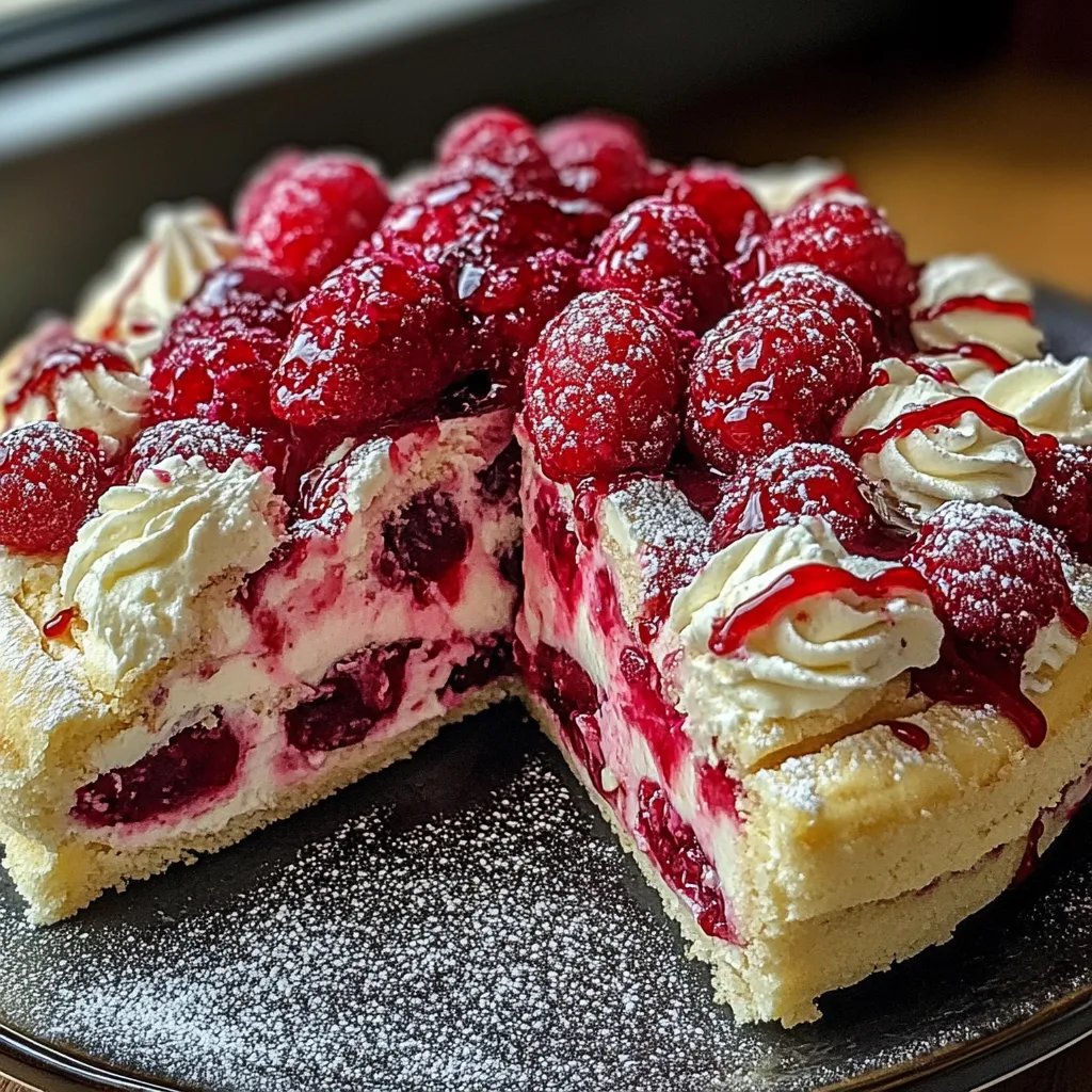 Pistazienkekse mit Weißer Schokolade und Himbeeren