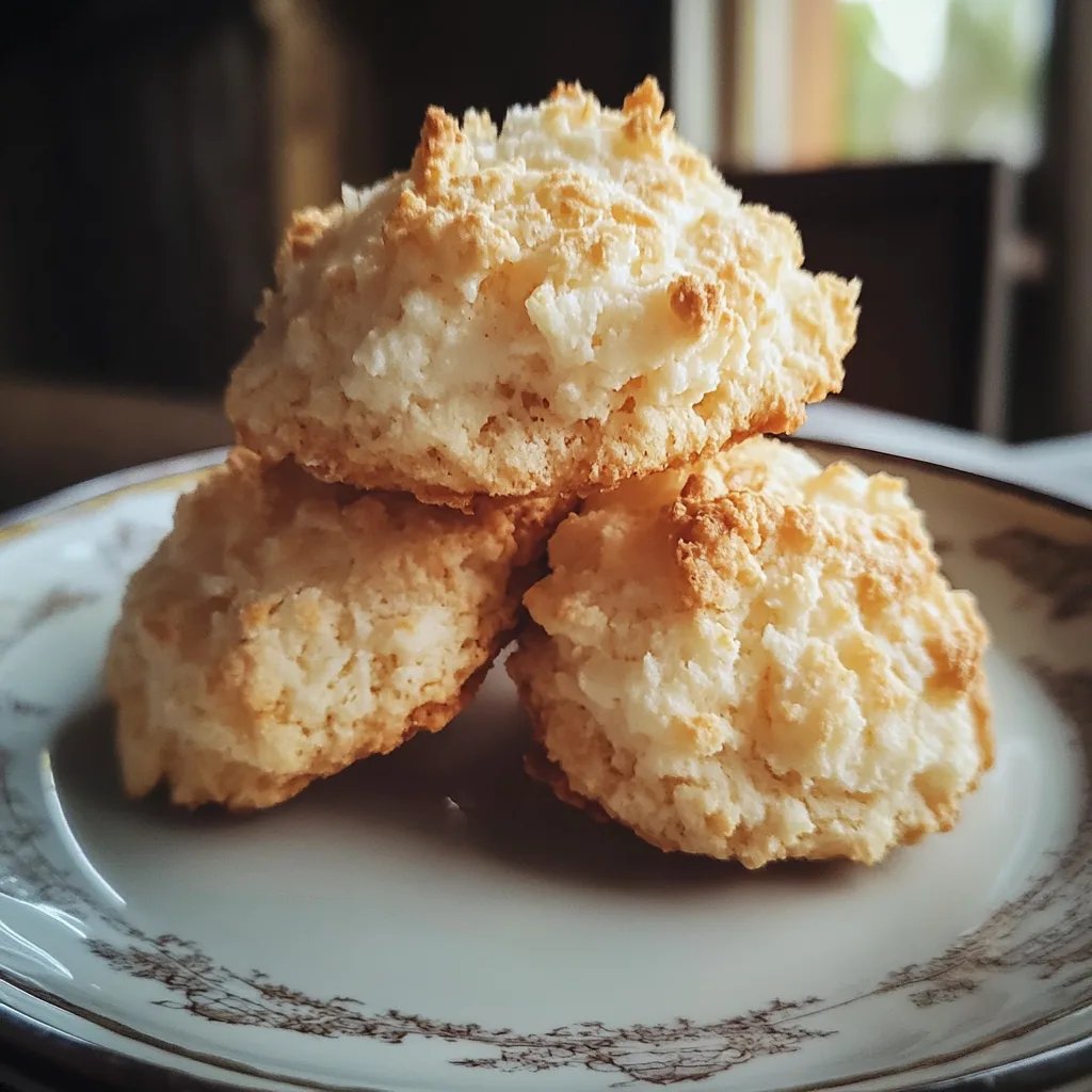 Omas Kokosmakronen - supersaftig