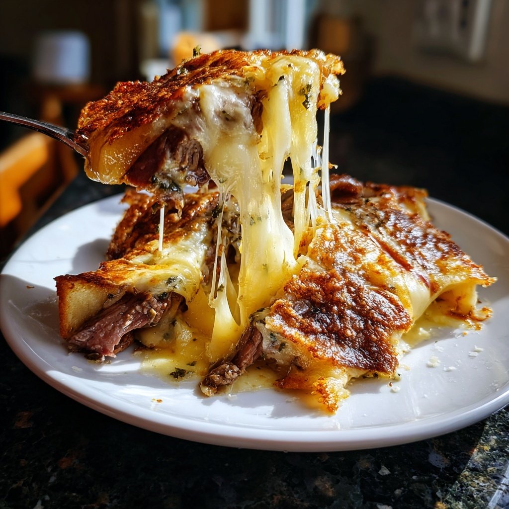 Raclette mit Rinderfilet-Streifen und Kräuterbutter​