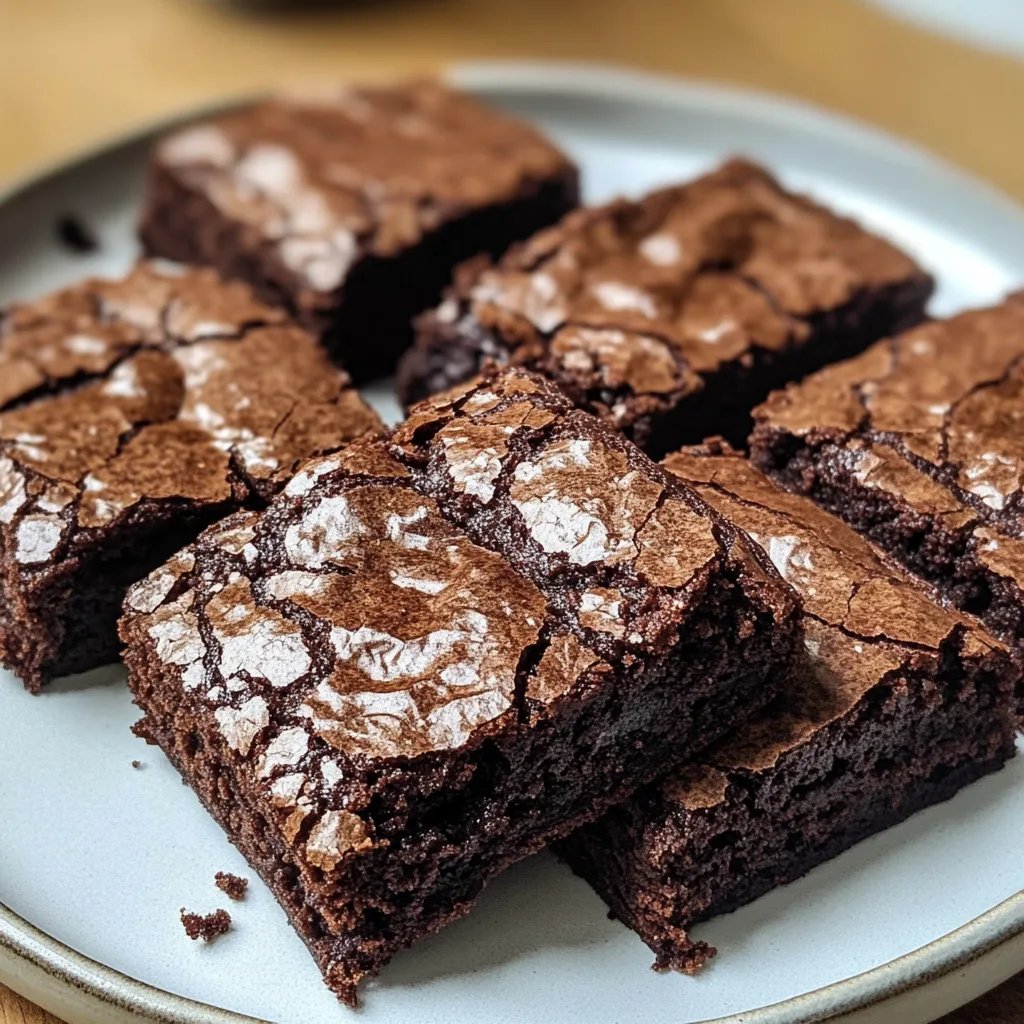 Die besten schokoladigen und zähen Brownies (Brookies)
