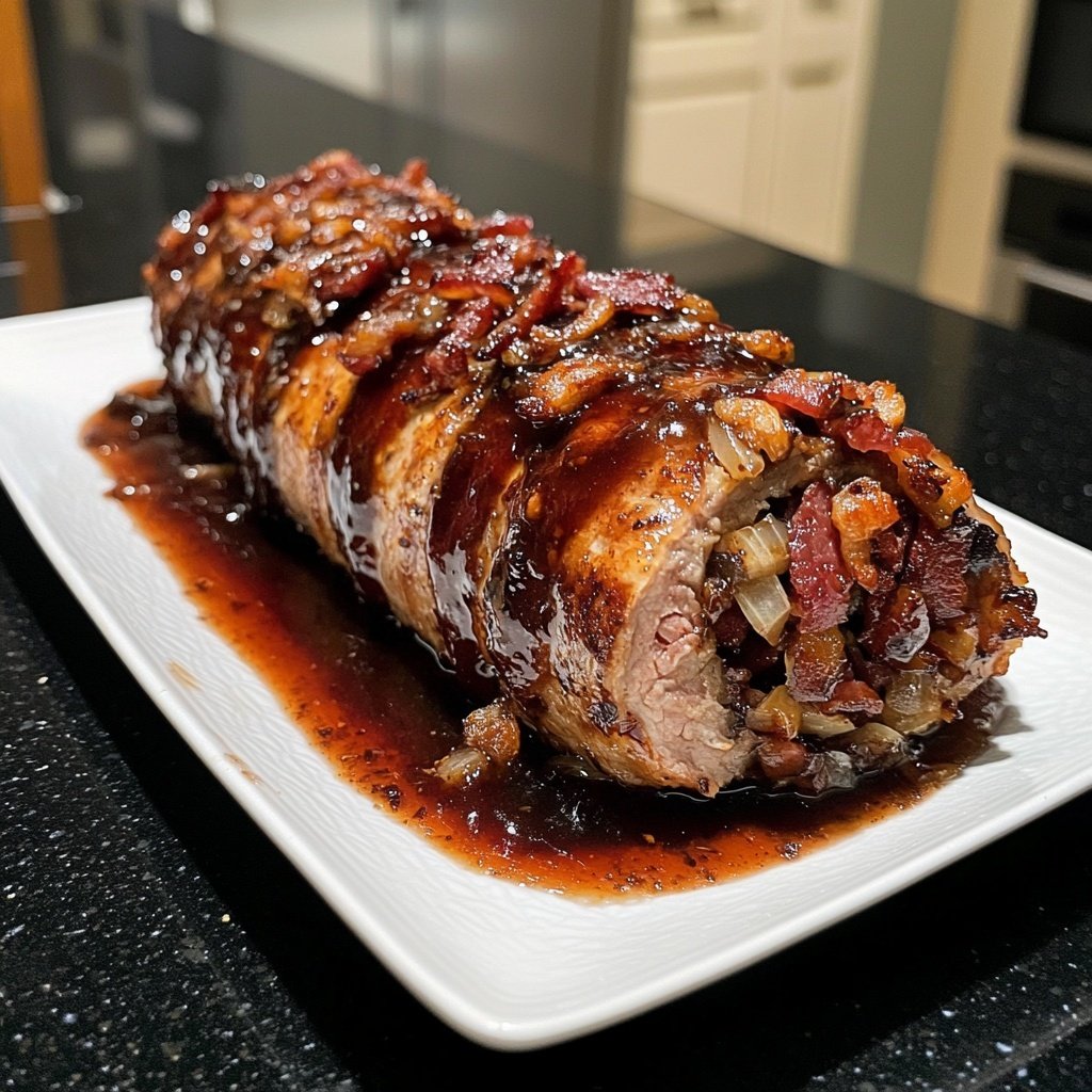 Rinderrouladen mit Rotweinsauce