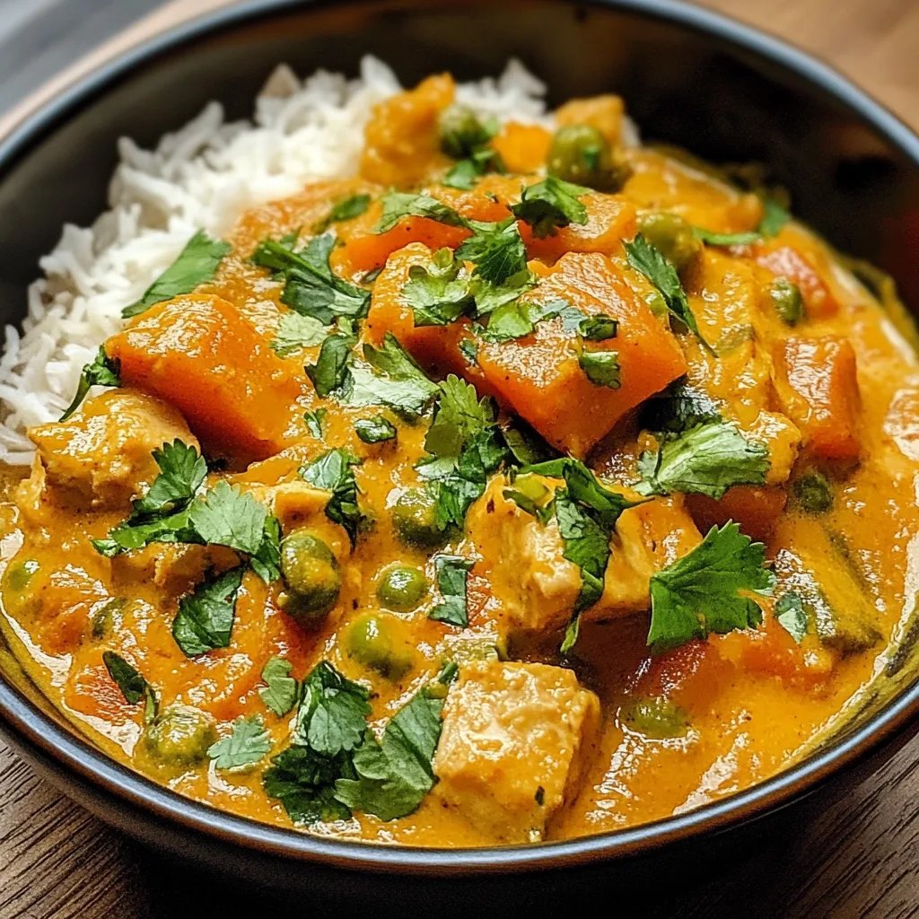 Indisches Kürbis-Curry