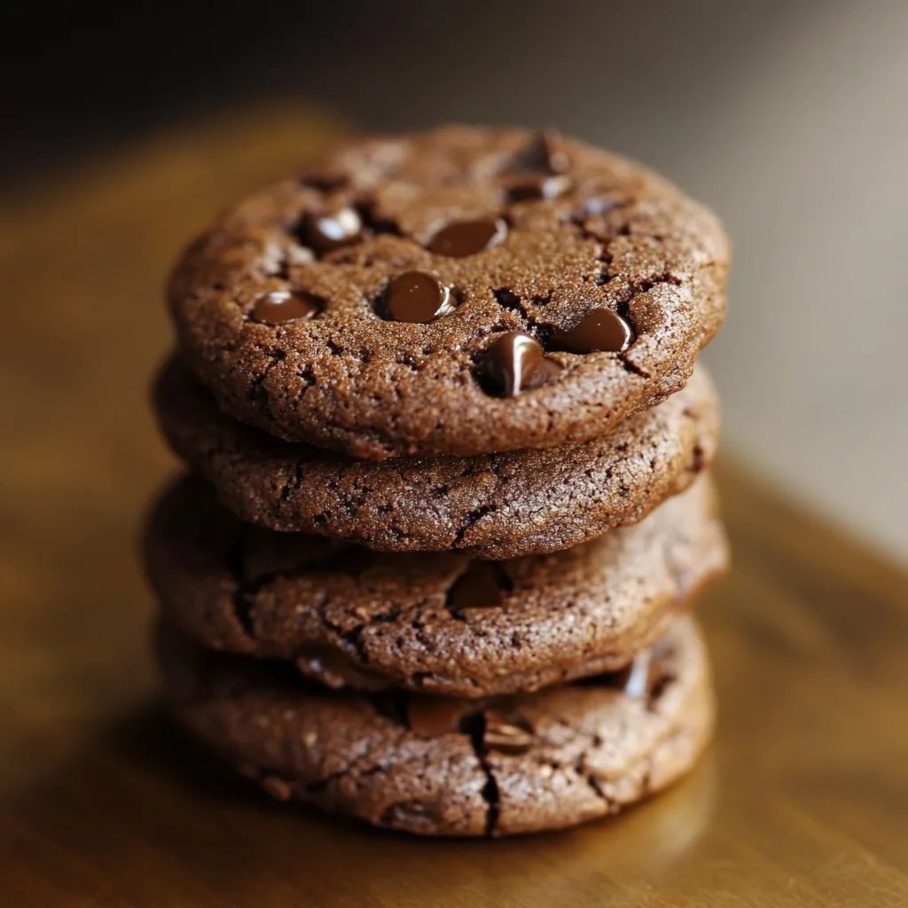 Dicke Espresso-Schokoladenkekse