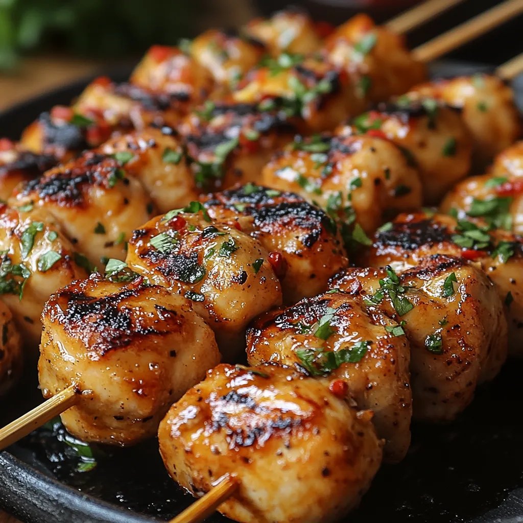 Gegrillte Cowboy-Butter-Hähnchen-Spieße: Ein Unglaublich Ultimatives Rezept für 5 Sterne