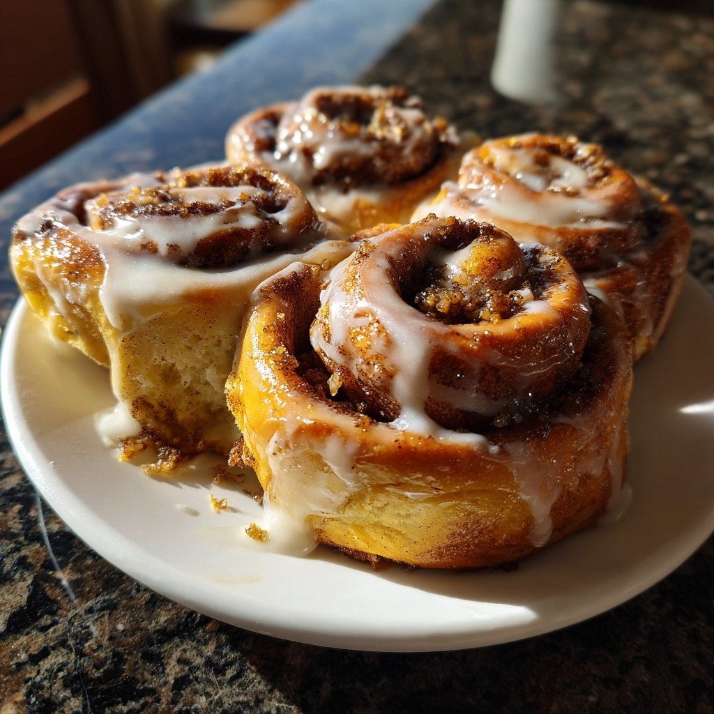 Fluffige Zimtschnecken