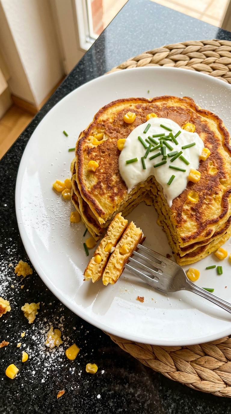 Keto Mais Pfannkuchen