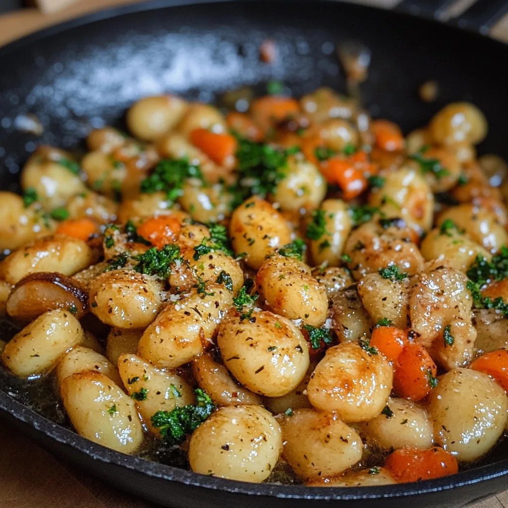 Cremige Gnocchi-Pfanne