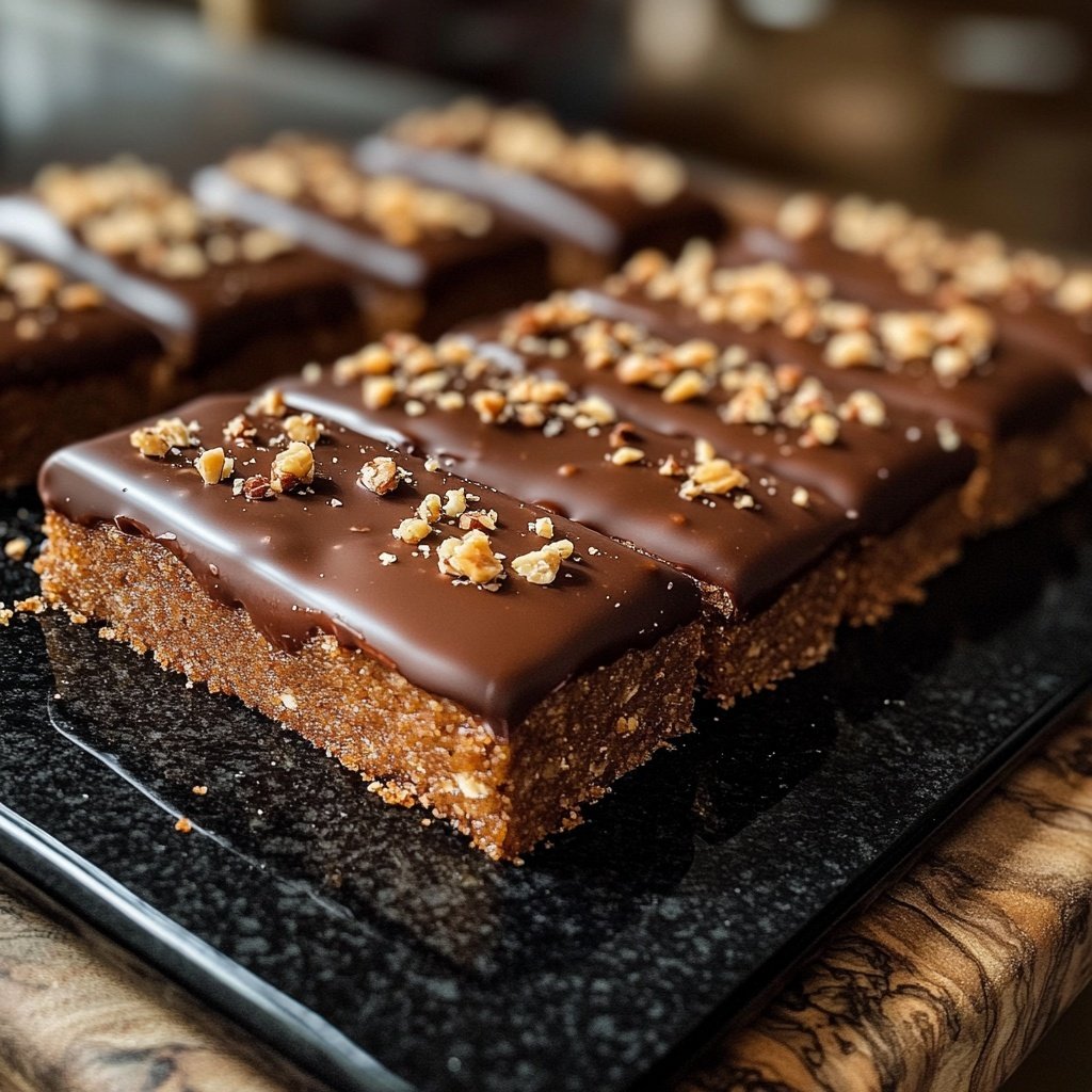 Lebkuchen Schokoladenriegel